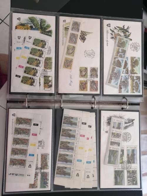 REDUCED - Album Full of FDC`s, Mint Sets, Control Strips, Plastic Sheets - Awesome - INCLUDES ALBUM