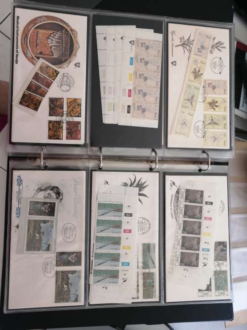 REDUCED - Album Full of FDC`s, Mint Sets, Control Strips, Plastic Sheets - Awesome - INCLUDES ALBUM