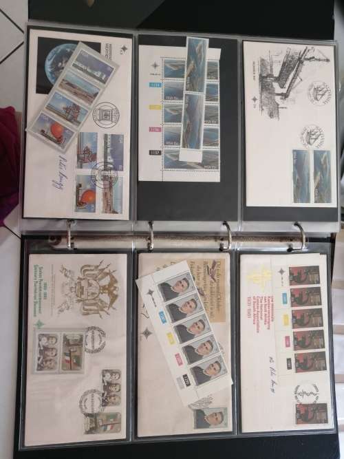 REDUCED - Album Full of FDC`s, Mint Sets, Control Strips, Plastic Sheets - Awesome - INCLUDES ALBUM