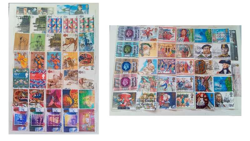 Great Britain - Album (Included) of British Used Stamps - Very Nice Selection