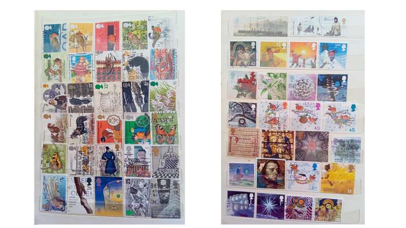Great Britain - Album (Included) of British Used Stamps - Very Nice Selection