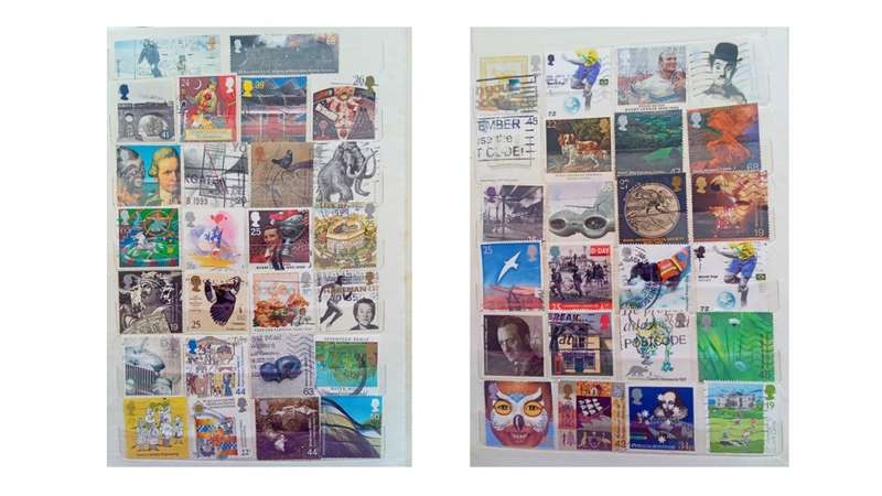 Great Britain - Album (Included) of British Used Stamps - Very Nice Selection