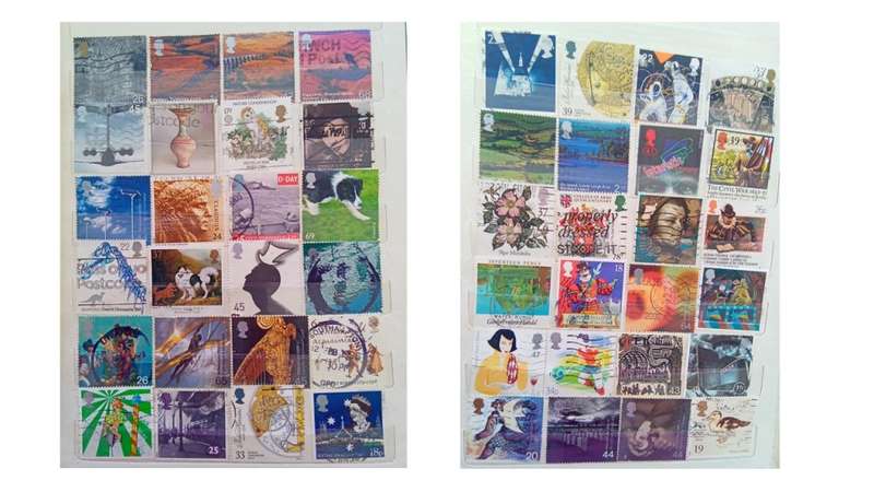 Great Britain - Album (Included) of British Used Stamps - Very Nice Selection