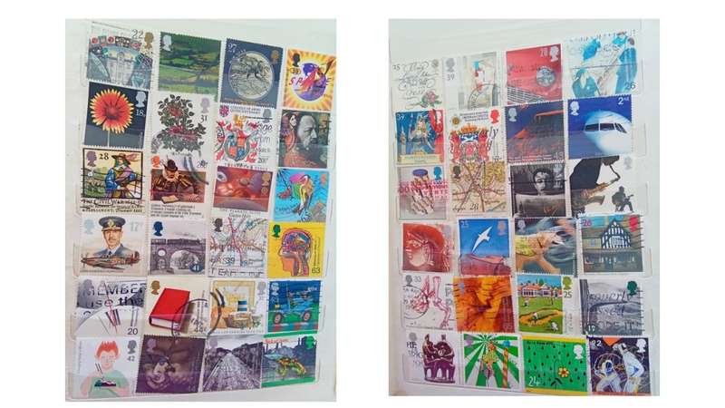 Great Britain - Album (Included) of British Used Stamps - Very Nice Selection