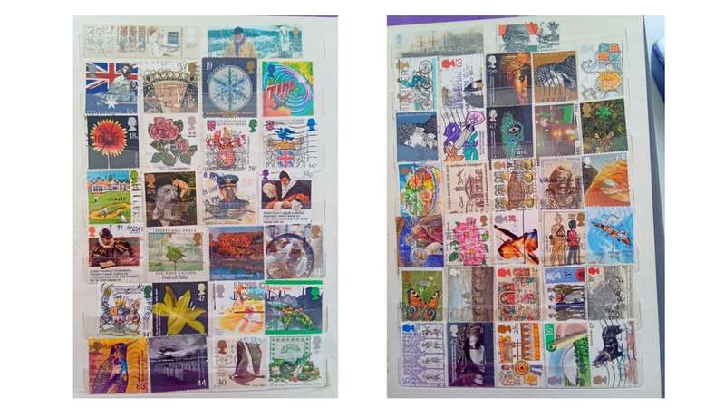 Great Britain - Album (Included) of British Used Stamps - Very Nice Selection