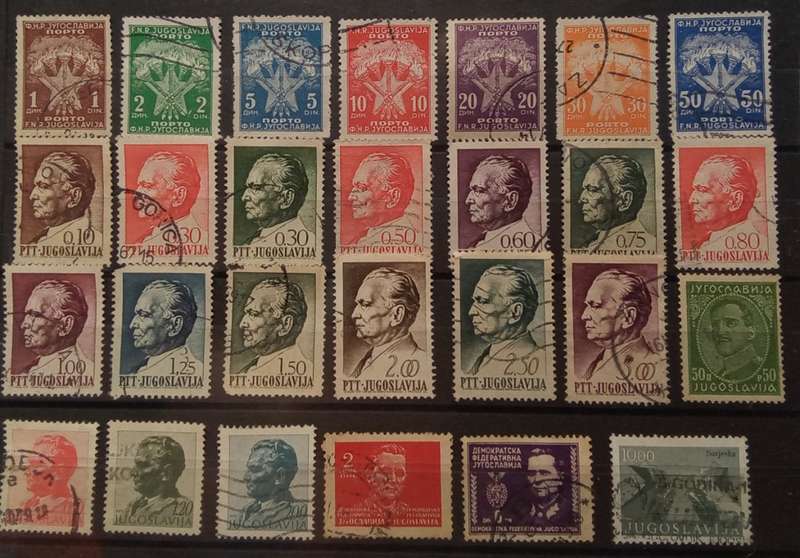 Yugoslavia - Used Selection