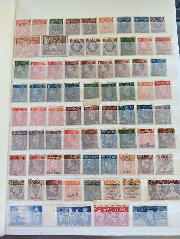 REDUCED - Great Britain - Album of Mint Stamps *INCLUDES ALBUM*