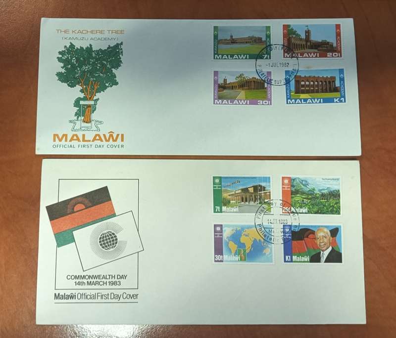Malawi 2 FDC's