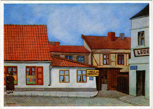 WW 2 - Nazi Germany - VDA / WHW - German patriotic postcard - MEMELLAND - 1940