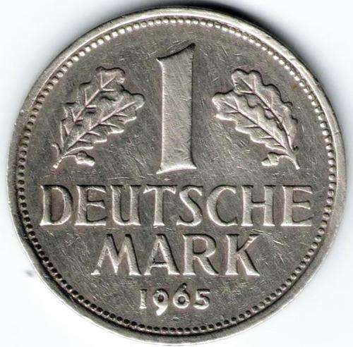 1  Deutsche Mark  / 1 Duitse Mark  /  1 German Mark - 1965