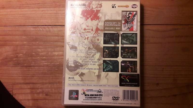 Metal Gear Solid 2 (PS2)