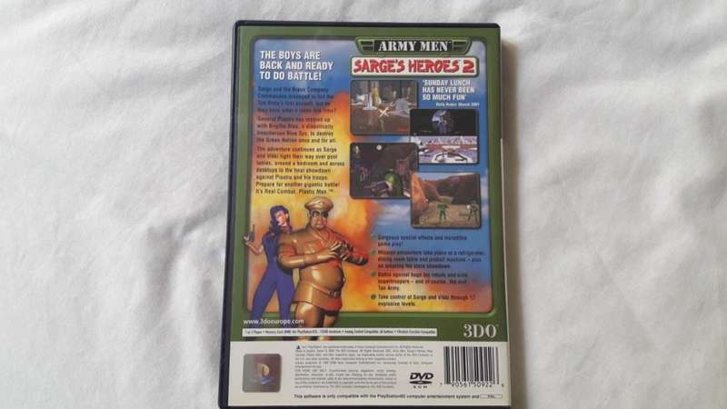 Army Men Sarge's Heroes 2 (PS2)
