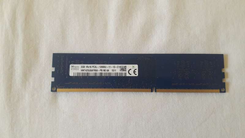 2GB DDR3 1600 Hynix Desktop RAM