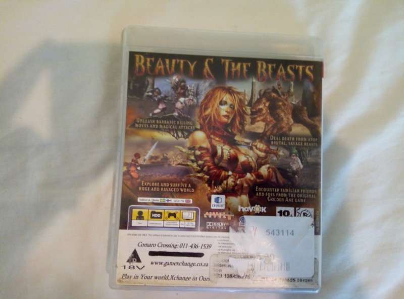 Golden Axe Beast Rider (PS3)