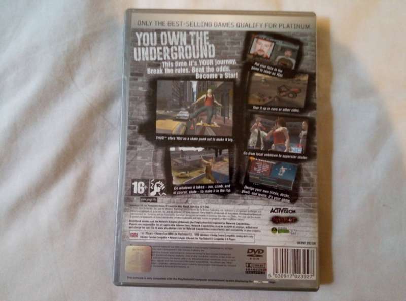 Tony Hawk's Underground (Ps2)