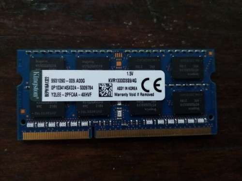 4GB DDR3 Kingston Notebook/Laptop RAM KVR1333D3S9/4G