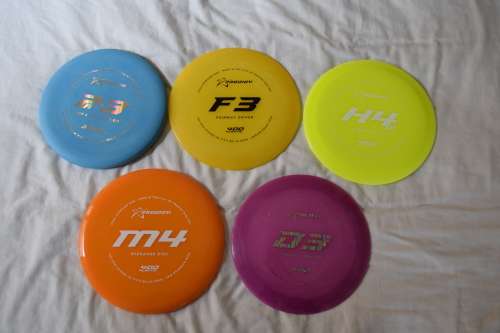 Set of Disc Golf Discs