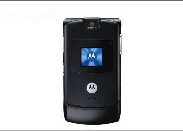 Black Motorola Razr V3 GSM Quadband AT&T T-MOBILE Mobile Cell Phone Unlocked +4GB Memory card