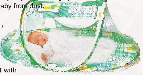 BABY MOSQUITO NET BED- BLUE --- last one left