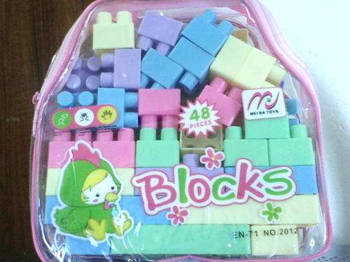 BUILDING BLOCKS- 48 Piece in a carry bag