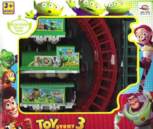 TOY STORY 3 TRAIN SET
