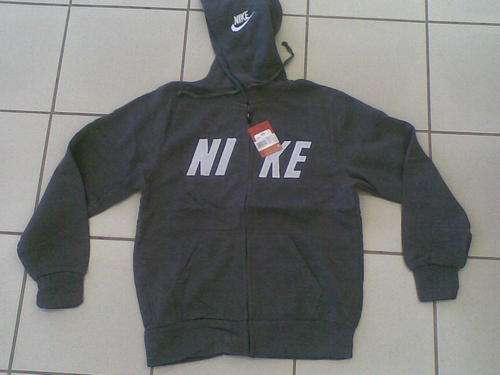 100% genuine NIKE HOODY - grey - size M