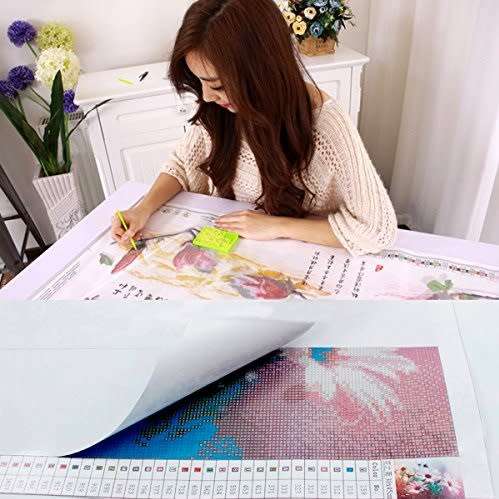 Diamond-Dot Painting - Dairy Cow and Butterfly 30x40cm | QF049