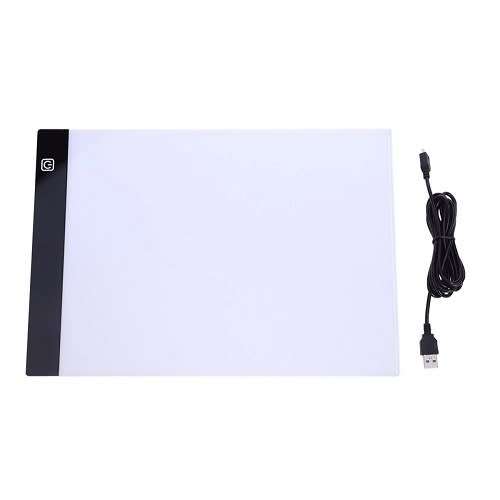 A4 LED Light Pad Dimmable Brightness For Diamond Paintings - USB Powered