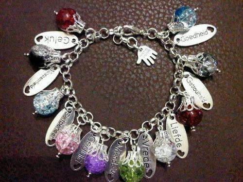 Charm Bracelet - Fruit of the Holy Spirit (Eng & Afr)