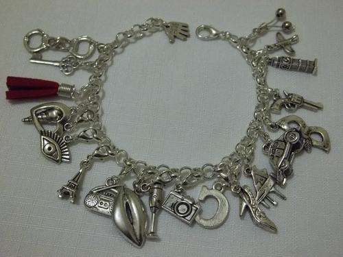 50 Shades of Grey Charm Bracelet