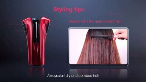 Beautigo Salon Spiral Hair Curler - Red