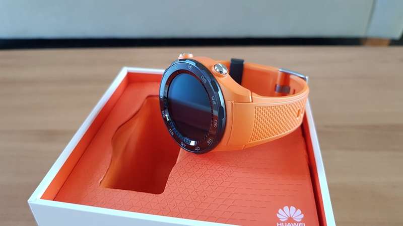 Huawei Watch 2  -   Dynamic Orange (Rare) -  Mint Condition