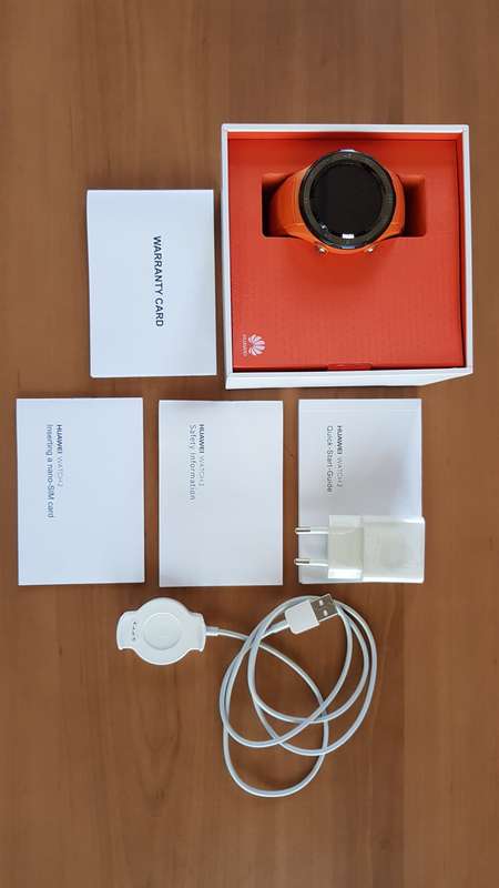 Huawei Watch 2  -   Dynamic Orange (Rare) -  Mint Condition
