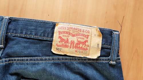 Original Levis 501 W36 L32  "AS NEW"