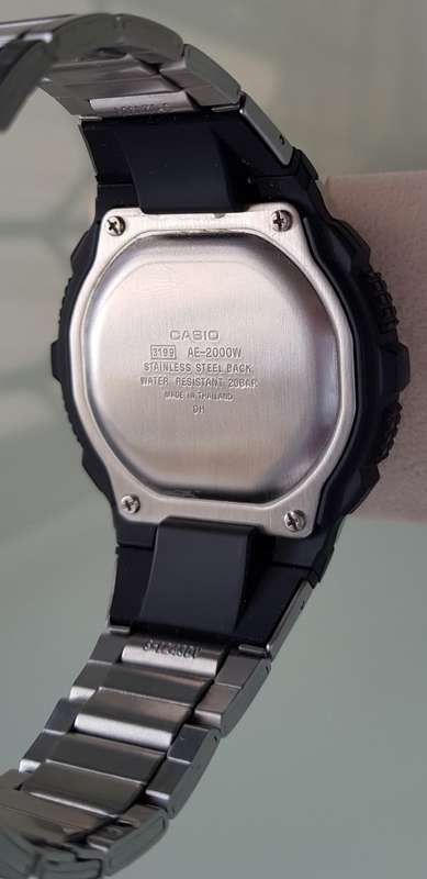 CASIO DIGITAL-200M WR-10 YEAR BATTERY