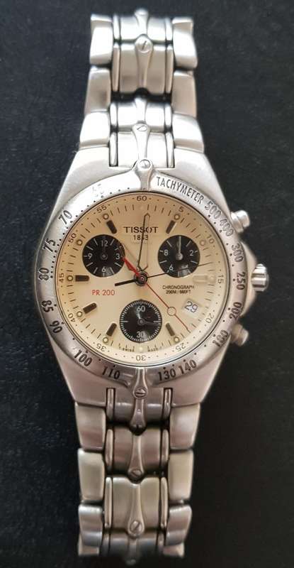 Vintage Tissot PR200 Chronograph Quartz P162/262-Serviced + Spare Movement