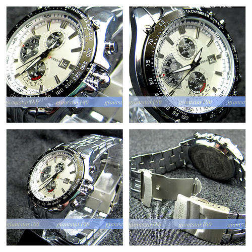 CURREN - LUXURY SPORT MEN STEEL WRIST WATCH