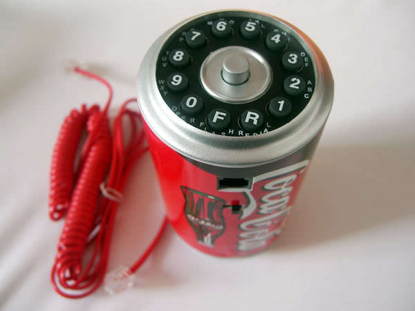 Novelty Working Coke Can Phone