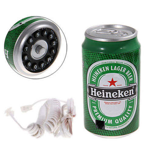 Novelty Working Heineken Can Phone
