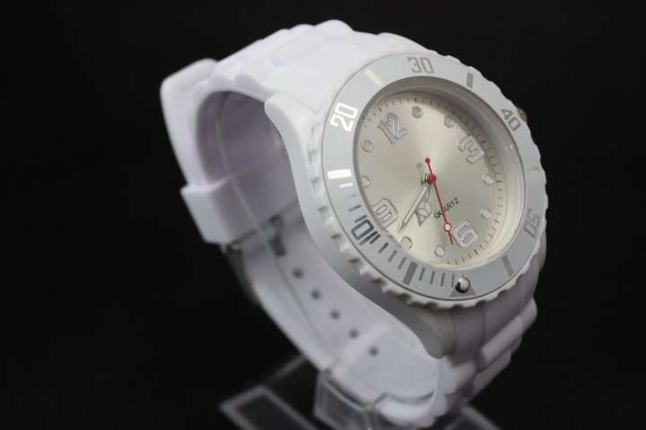 Ice style Watch in Full White