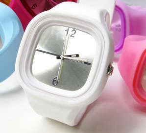SS Square Watch