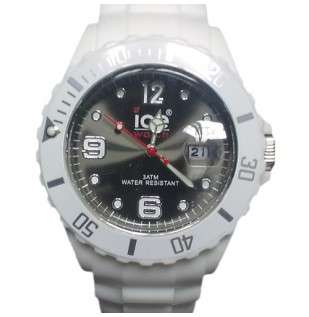 Ice style Watch with Grey Face