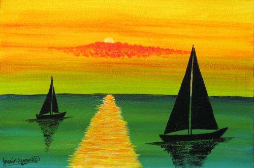 JESSIE MEIER ORIGINAL PRINTS **** Paper or Canvas **** see listing to choose size
