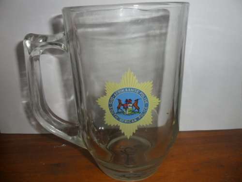 South African Police Beer Mug