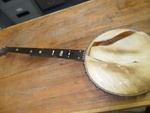 Rare find - Ajax W. Temlett - London - Banjo - In need of some attention