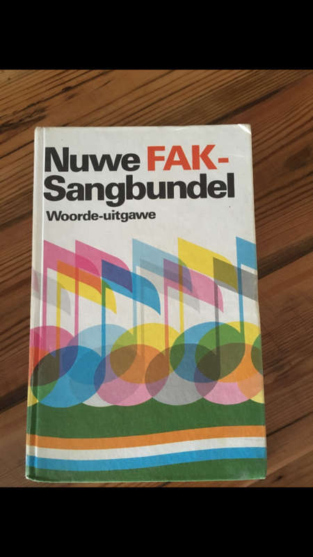 Nuwe FAK Sangbundel - Woorde-uitgawe