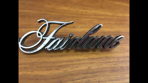 Fairlane Lettering / Badge