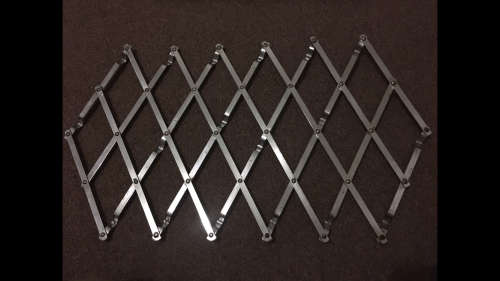 Vintage Folding Trivet Hot plate stand