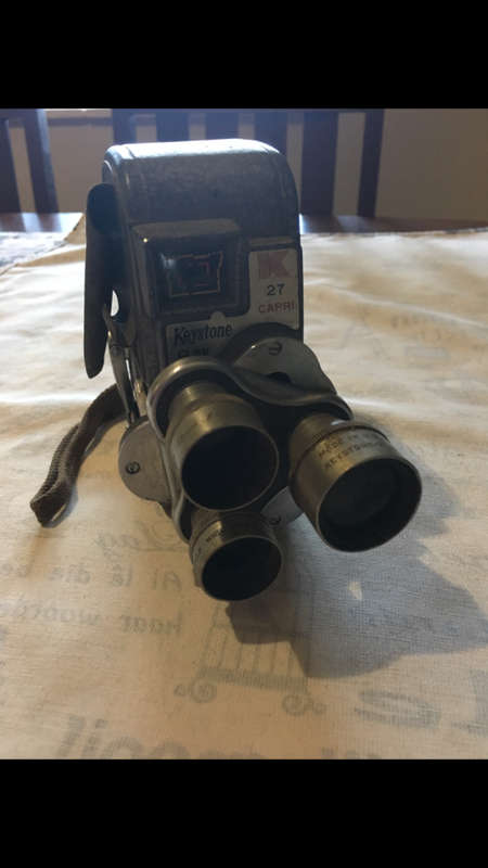 Vintage Keystone 8mm Movie Camera - Not tested
