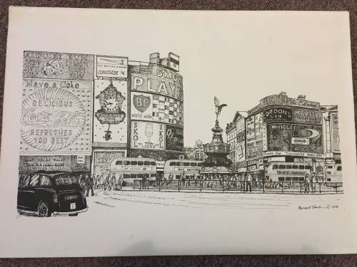 1978 Bernard Smith Print - Londo